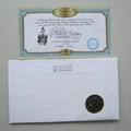 2005 Battle of Trafalagar Bicentenary 5 Pounds Coin Cover - Benham Signed  UK PNC First Day Covers