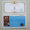 2006 Merry Christmas 50p Pence Coin Cover - Benham Signed UK PNC First Day Covers