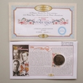 2006 Year of Three Kings 70th Anniversary Dollar Coin Cover - Benham Signed First Day Covers