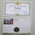 2006 Poundbury Modern Architechture 2 Pounds Coin Cover - Benham Signed UK PNC First Day Covers