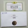 2007 Falklands Conflict 25th Anniversary Crown Coin Cover - Benham Signed UK PNC First Day Covers