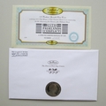 2007 25th Anniversary of Falklands Conflict One Crown Coin Cover - Benham Signed PNC First Day Covers