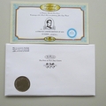 2007 John Logie Baird Crown Coin Cover - Benham Signed UK PNC First Day Covers