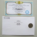 2007 The Beatles Half Crown Coin Cover - Benham Signed UK PNC First Day Covers