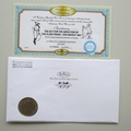 2007 Abolition of Slave Trade Act Bicentenary Crown Coin Cover - Benham Signed UK PNC First Day Covers