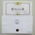 2008 50th Anniversary of Regionals National Emblems of Britain Sixpence Coin Cover - Benham Signed