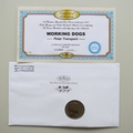 2008 Working Dogs Polar Transport 2 Pounds Coin Cover - Benham Signed UK PNC First Day Covers