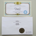 2008 Christmas Pantomime Goldilocks Crown Coin Cover - Benham Signed UK PNC First Day Covers