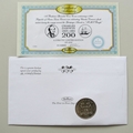 2009 Charles Darwin Birth Bicentenary 1 Dollar Coin Cover - Benham Signed UK PNC First Day Covers