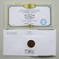 2010 Royal Philately 100 Years Penny Coin Cover - Benham Signed UK PNC First Day Covers