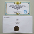 2010 Medical Breakthrough of the 20th Century Crown Coin Cover - Benham Signed UK PNC First Day Covers
