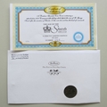 2010 The Age of the Stuarts Shilling Coin Cover - Benham Signed UK PNC First Day Covers