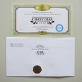 2010 Christmas Isle of Man 50p Pence Coin Cover - Benham Signed UK PNC First Day Covers