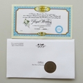 2011 Prince William Royal Wedding 2 Pounds Coin Cover - Benham Signed UK PNC First Day Covers