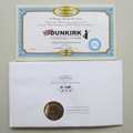 2015 Dunkirk Operation Dynamo 1 Dollar Coin Cover - Benham UK PNC First Day Covers