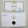 2015 Comedy Greats 1 Penny Coin Cover - Benham Signed UK PNC First Day Covers