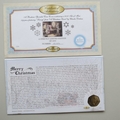 2002 Christmas Carol Scrooge 50p Pence Coin Cover - Benham UK PNC First Day Covers