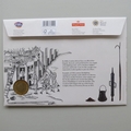 2016 The Great Fire of London 2 Pounds Coin Cover - UK First Day Covers Royal Mail