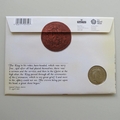 2011 The Restoration of the Monarchy 5 Pounds Coin Cover - Royal Mail First Day Cover