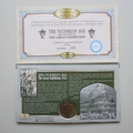 2001 Victorian Age 5 Pounds Coin Cover - Benham First Day Cover Signed