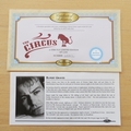 2002 The Circus 1 Dollar Coin Cover - Benham First Day Cover Signed by Rupert Graves