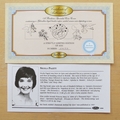 2002 Occasions 1 Crown Coin Cover - Benham First Day Cover Signed by Nicola Pagett