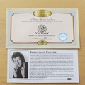 1999 Winston Churchill 125th Birth Anniversary Medal Cover- Benham First Day Cover Signed