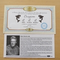 2003 Occasions Preserve Planet Earth 1 Crown Coin Cover - Benham First Day Cover Signed