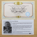 2003 British Museum 250th Anniversary 1 Crown Coin Cover - Benham First Day Cover Signed