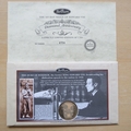 1997 The Reign of King Edward VIII 25th Anniversary Crown Coin Cover - Benham First Day Cover - Signed