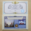 1997 John Cabot Discovery of North America Coin Cover - Benham First Day Cover - Signed