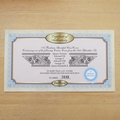 1999 King George V 20th Century British Monarchs Crown Coin Cover - Benham First Day Cover