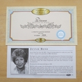 1998 Diana Princess of Wales 1 Dollar Isle of Man Coin Cover - Benham First Day Cover - Signed