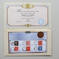 1997 Copper Penny Bicentenary One Penny Coin Cover - Benham First Day Cover - Signed