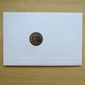 2011 40th Anniversary of Decimalisation One Penny Silver Plated Coin Cover - First Day Cover