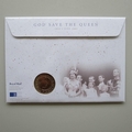 2003 The 50th Coronation Anniversary 5 Pounds Coin Cover - Royal Mail First Day Cover