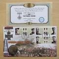 2006 The Victoria Cross 150th Anniversary Isle of Man 1 Crown Coin Cover - Benham First Day Cover