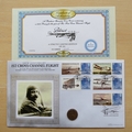 2009 1st Cross Channel Flight 100th Anniversary Penny Coin Cover - Benham First Day Cover