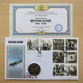 2010 Battle of Britain 70th Anniversary 1 Crown Coin Cover - Benham First Day Cover