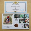 2010 Medical Breakthroughs of the 20th Century Penny Coin Cover - Benham First Day Cover