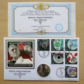 2010 Medical Breakthroughs in the 20th Century 1 Crown Coin Cover - Benham First Day Cover