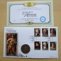 2011 The Royal House of Hanover 1 Dollar Coin Cover - Benham First Day Cover