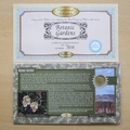 2000 Botanic Gardens Wales 1 Pound Coin Cover - Benham First Day Cover