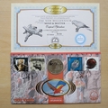 2000 The New Millennium Mind & Matter 1 Dollar Coin Cover - Benham First Day Cover