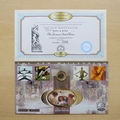 2000 The New Millennium Body & Bone Roman Copper-Bronze Coin Cover - Benham First Day Cover