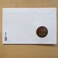 1992 Queen Elizabeth II 40th Anniversary of Coronation 1 Dollar Coin Cover - Samoa First Day Cover